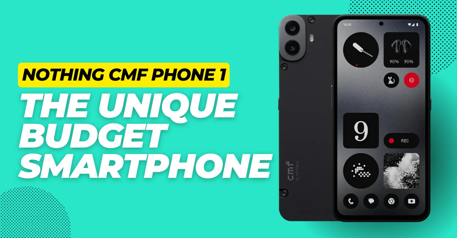 cover for Nothing CMF Phone-1 brings back the fun in smartphones